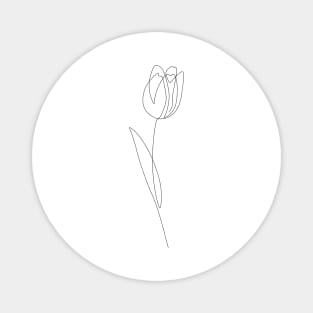 Single Tulip Line Magnet
